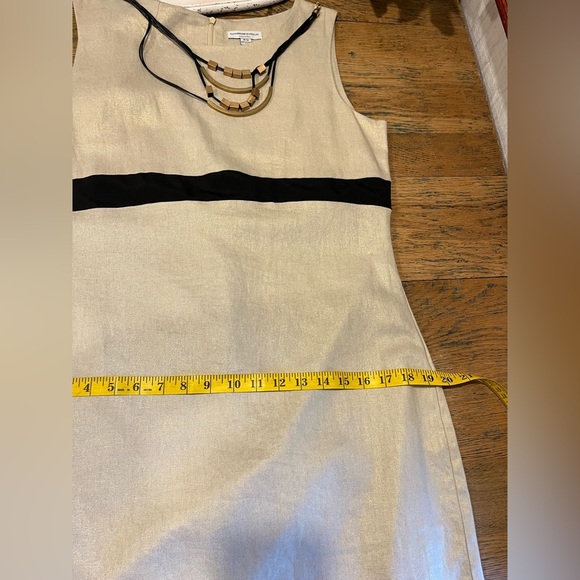 KATHERINE BARCLAY – SLEEVELESS LINEN BLEND DRESS – SIZE M - Picture 6 of 11